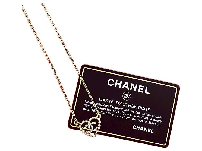 Timeless Collana Chanel Coco Mark Heart Argento