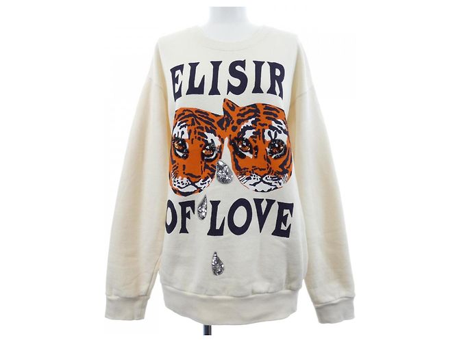Gucci Sweatshirt Sweatshirt Weiß