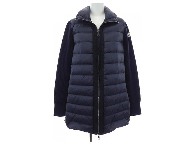 Giacca imbottita Moncler Blu Blu navy