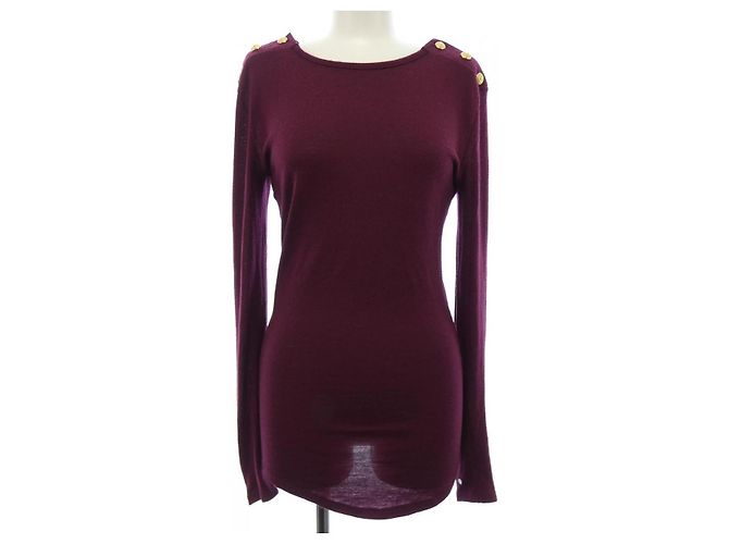Autre Marque Malhas Balmain Vermelho