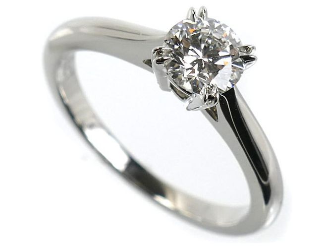 Harry Winston Solitärring aus Platin 950