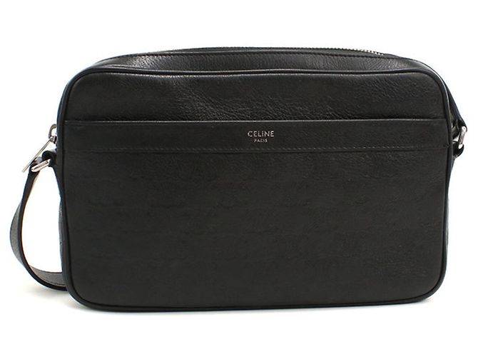 Céline Borsa a tracolla Celine in pelle nera Nero