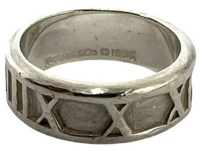 Tiffany & Co Tiffany Vintage Atlas Band Ring Silber