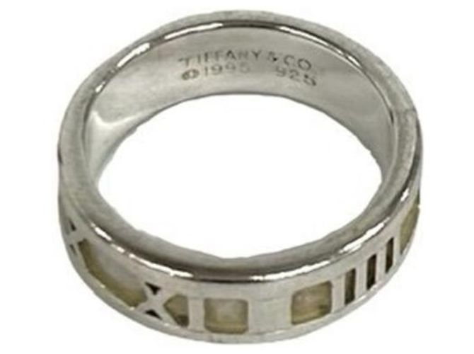 Tiffany & Co. Vintage Atlas Band Ring Silber
