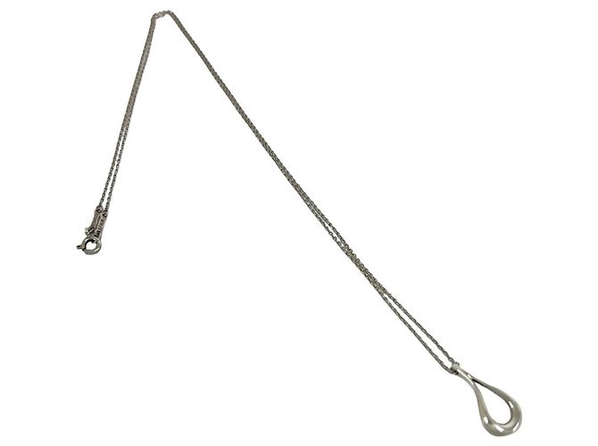 Tiffany & Co Collar Tiffany Open Teardrop Plata
