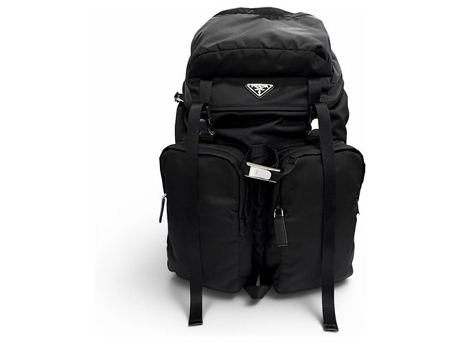 Zaino Prada Re-Nylon in pelle Nero