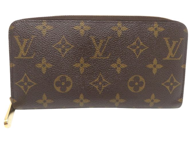 Cartera Zippy Louis Vuitton - Long Bi-Fold Castaño