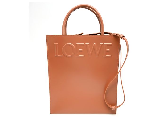 Borsa Tote Loewe Standard A4 da donna Marrone