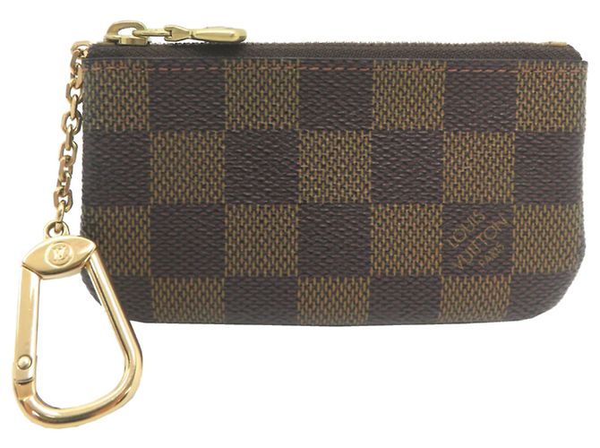 Louis Vuitton Damier Canvas Coin Purse Brown