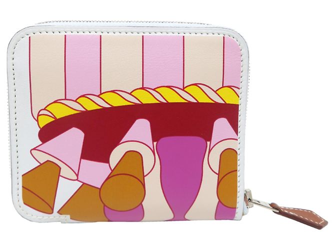 Cartera compacta Azap Hermès en piel Swift