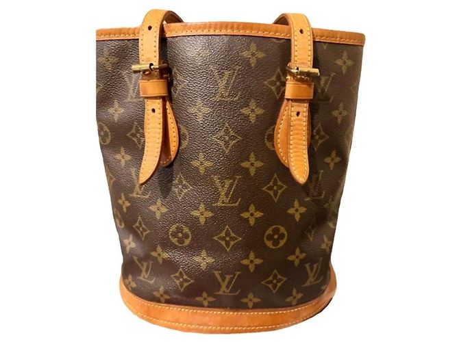 Borsa a secchiello Louis Vuitton Monogram Noe Marrone Monogramma