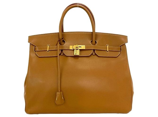 Hermès Bolsa Hermes Birkin 40 Courchevel Leather