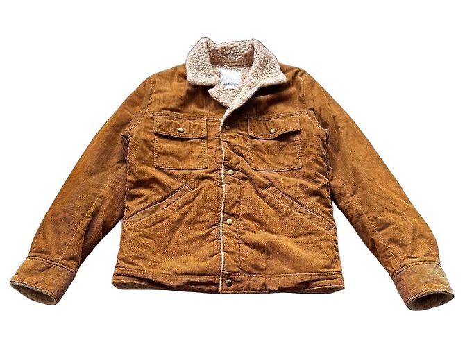 visvim Caravan Jkt Slub Cordjacke Camel Braun
