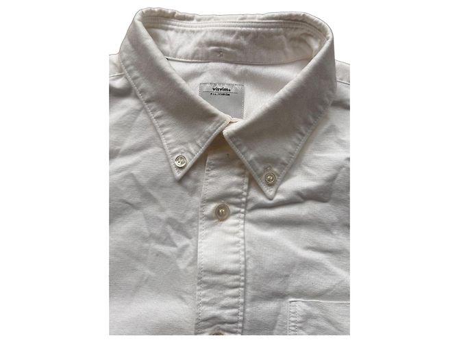 visvim Albacore Button Down Shirt VS0001541 White