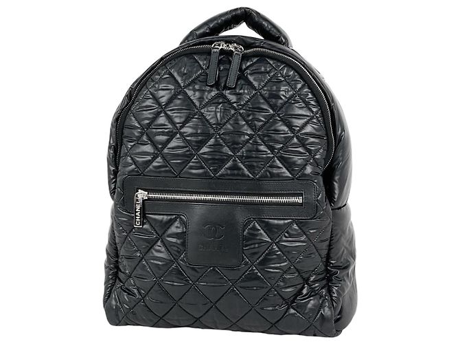 Chanel Coco Cocoon Backpack Black
