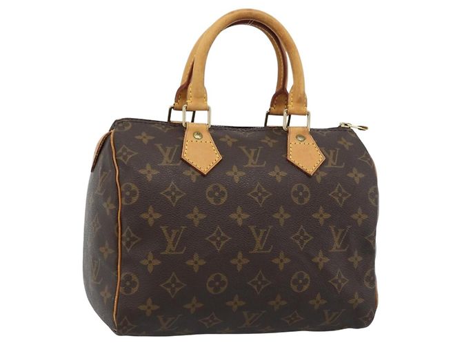 LOUIS VUITTON Sac à main Monogram Speedy 25 M41528 LV Auth am11935A