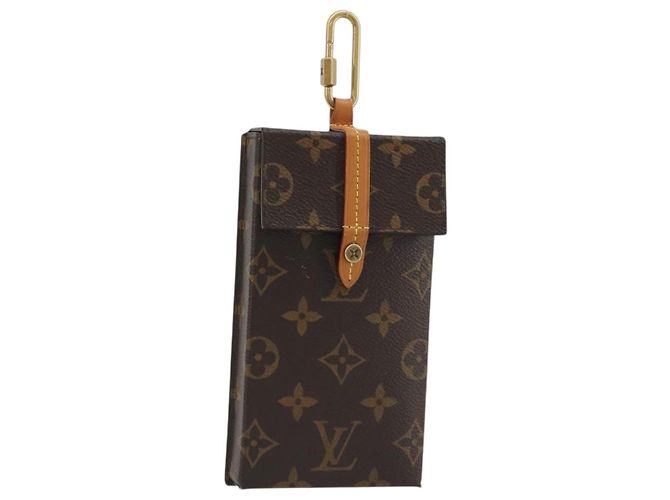 LOUIS VUITTON Monogram Box Phone Case Capa de Celular M68523 LV Auth 186417M Monograma