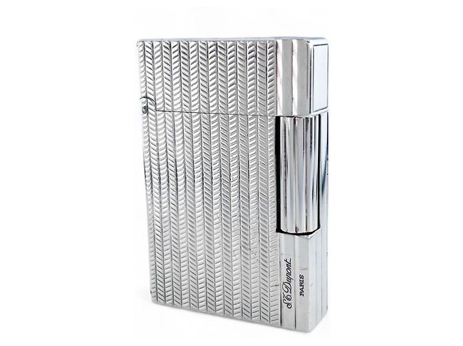 Autre Marque Dupont Gatsby Feuerzeug Rauchzubehör Silber
