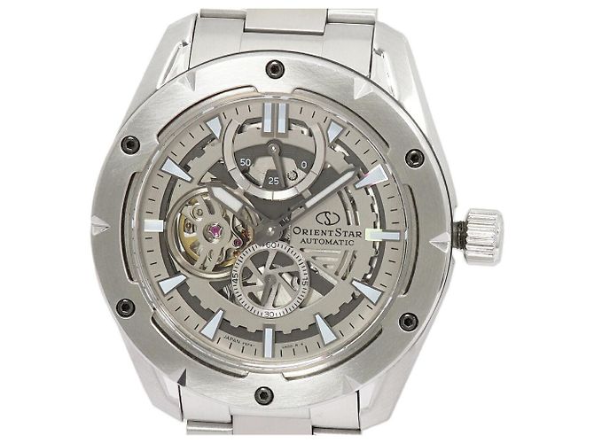 Autre Marque Reloj Orient Star Contemporary Skeleton en acero inoxidable Plata
