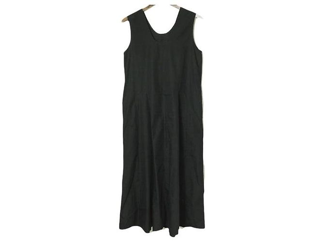 Autre Marque Vestido de algodão e poliéster com decote U AEWEN MATOPH Preto