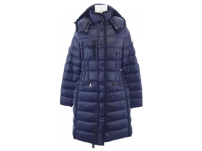 Moncler HERMINE Down Coat Blue Navy blue