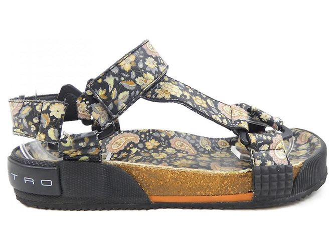 Etro Sandalen Schwarz