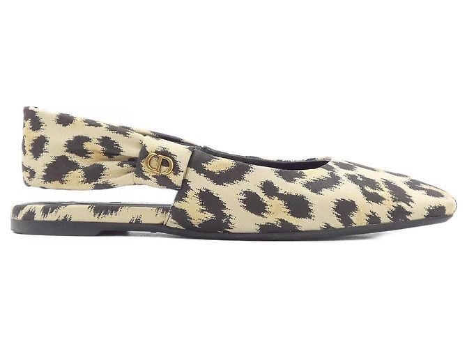Chaussures plates Christian Dior DIOR MIZZA Beige