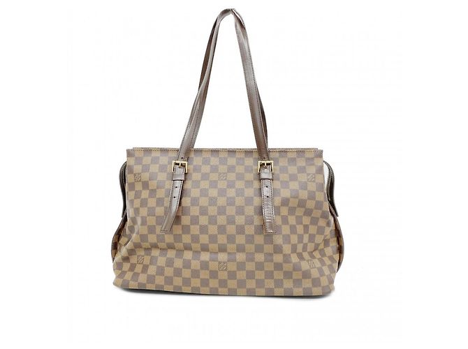 Borsa a Spalla Louis Vuitton Damier Chelsea Damier ebene