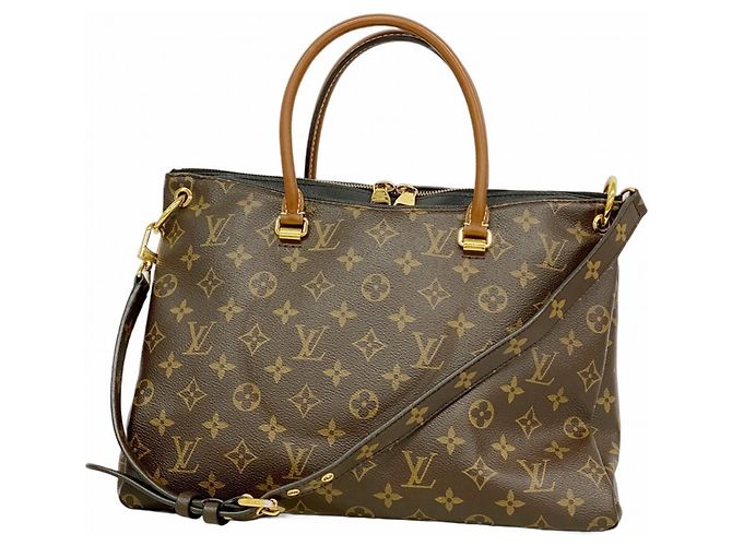 Borsa Louis Vuitton Monogram Pallas Nero