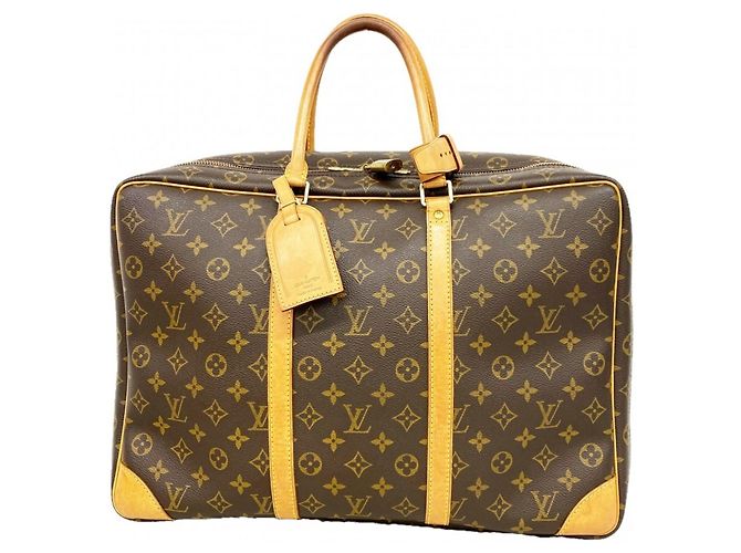 Bolsa Louis Vuitton Boston Monogram Sirius 45 Marrom