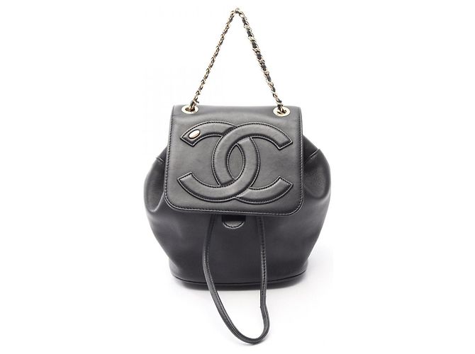Sac à dos/Sac à main Chanel Coco Mark Chain Noir