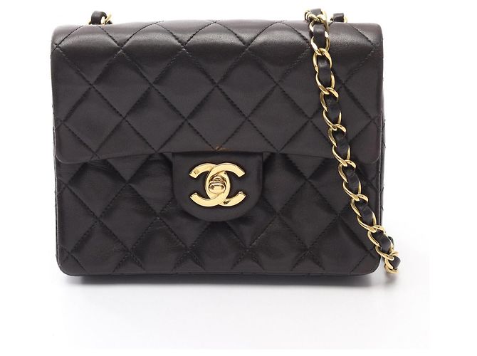 Borsa a Spalla Chanel Mini Matelassé Nero