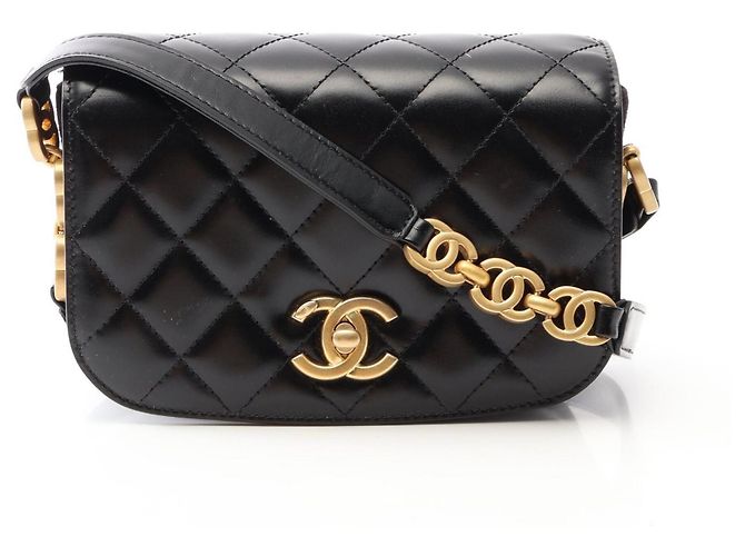 Timeless Borsa a Spalla Chanel Matelassé Nero
