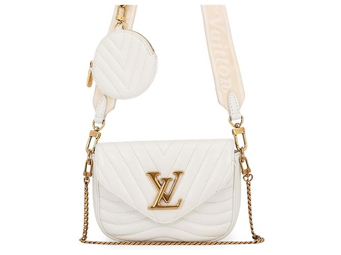Louis Vuitton New Wave Multi Pochette M57864 Bolsa de ombro em couro