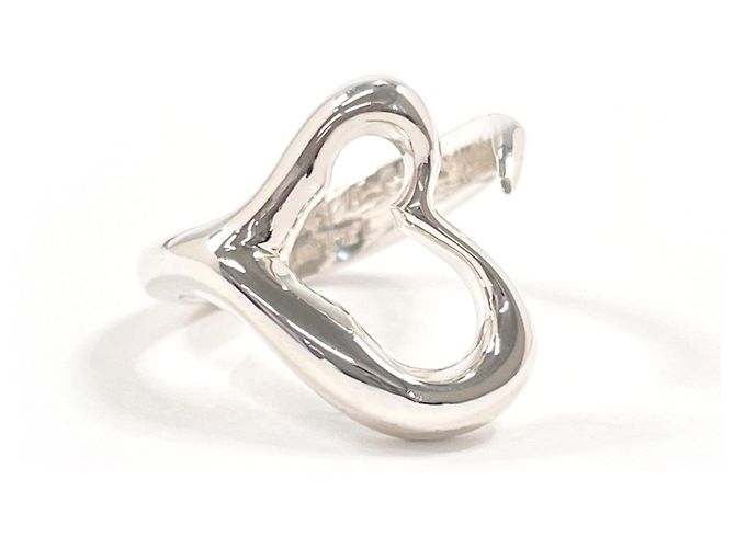 Tiffany & Co Tiffany Open Heart Elsa Peretti Ring Silber