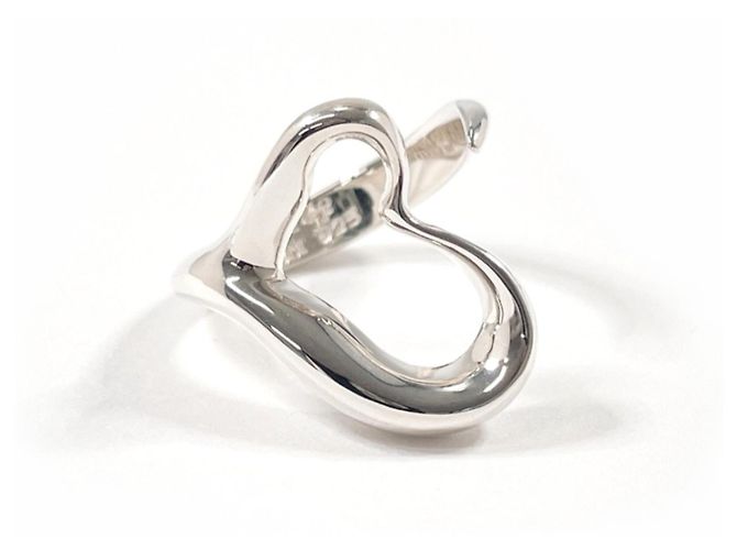 Tiffany & Co Anello Tiffany Open Heart Elsa Peretti Argento