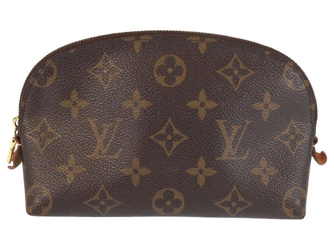Pochette cosmética Monogram Louis Vuitton Marrom
