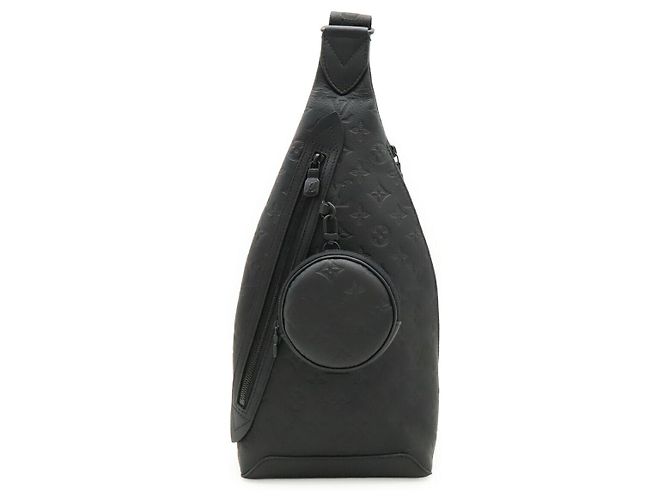 Bolsa Transversal Louis Vuitton Monogram Shadow Preto