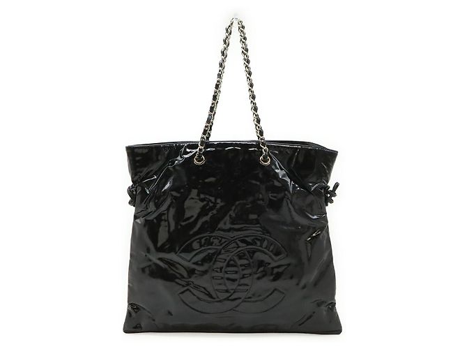 Sac cabas Chanel Bonbon Chain Black