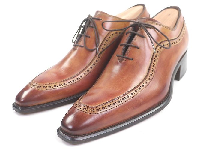 Autre Marque Chaussures Derby en cuir Francesco Benigno Marron