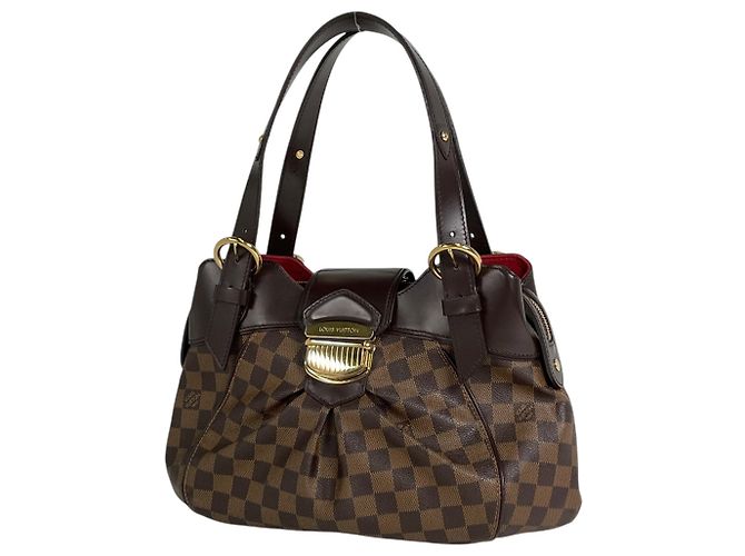 Borsa Tote Louis Vuitton Sistina PM Marrone