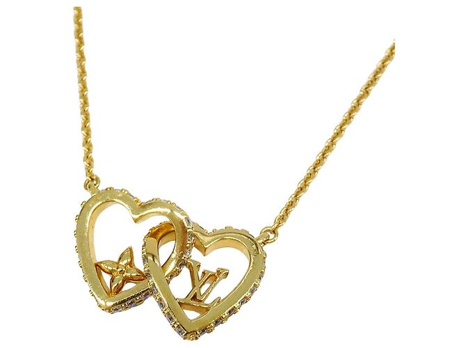 Graceful Collana con strass Louis Vuitton da donna D'oro