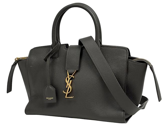 Sac à main Downtown Baby Yves Saint Laurent Marron 