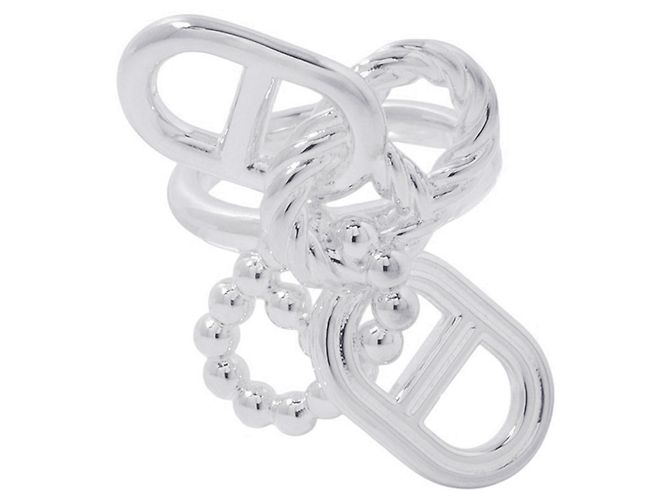 Hermès Hermes Chaine d'Ancre A II Multi-Link Band Ring