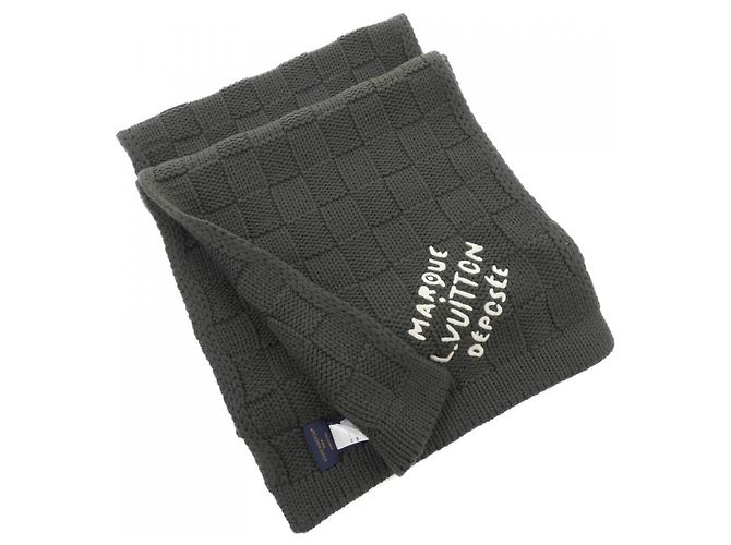Louis Vuitton Damier Snug Schal M97589 Grün