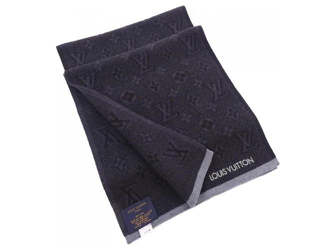 Sciarpa Louis Vuitton My Monogram Eclipse Marrone Nero 