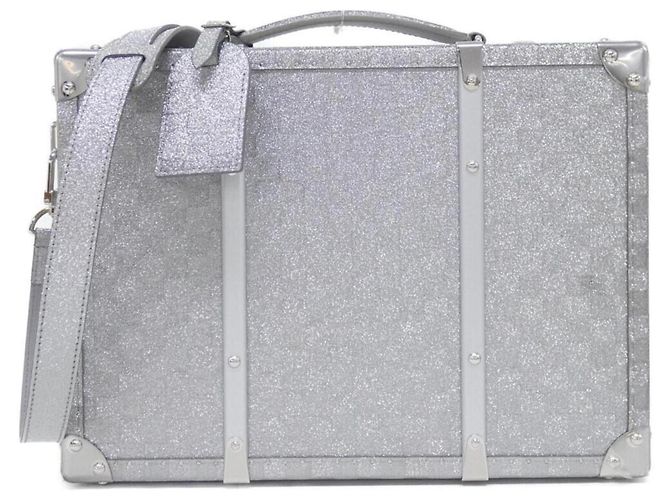 Bolsa Louis Vuitton Damier Glitter Hard Trunk Prata