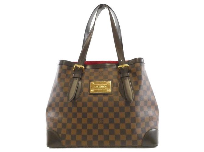 Borsa Louis Vuitton Damier Hampstead MM Marrone