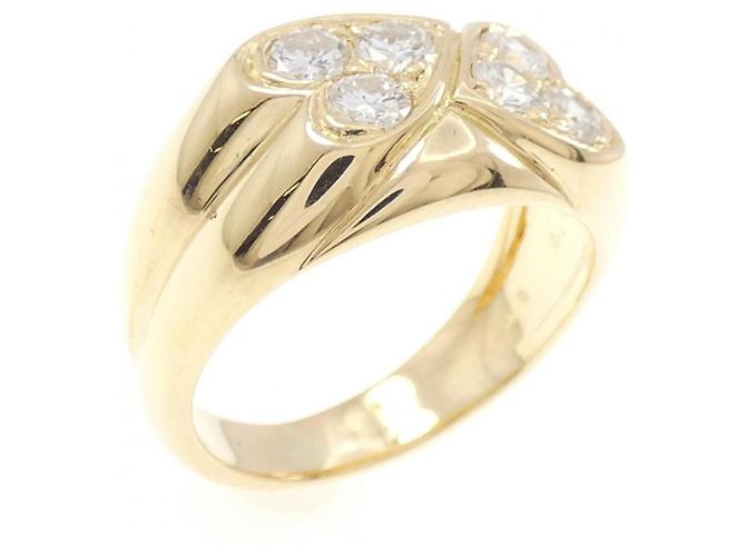 Anillo de banda en oro amarillo de 18K Van Cleef & Arpels 