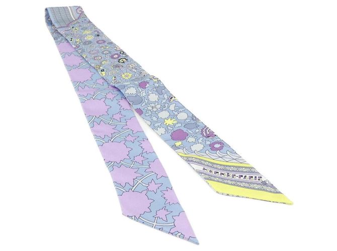 Hermès Hermes TAPIS PERSANS Twilly Scarf Roxo